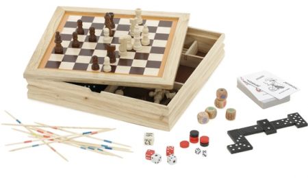 Set de 7 jeux en bois 