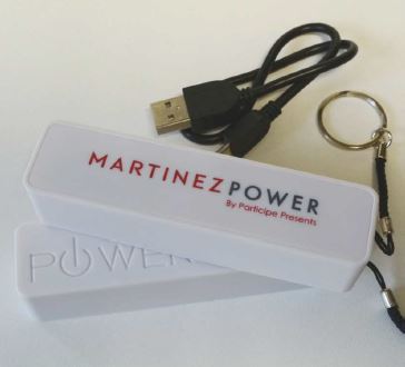 Personalized portable battery